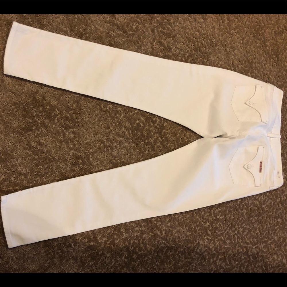 Hudson White Jeans size 30